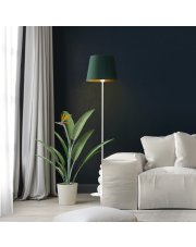 Lampa podłogowa do salonu LIZBONA GOLD o ciekawym designie