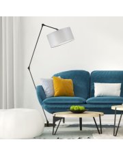 Regulowana lampa stojąca LED do salonu BARI