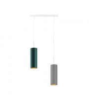 Podwójna lampa wisząca nad stół MADERA GOLD