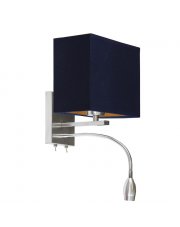 Lampa ścienna ADDIS GOLD z podwójnym źródłem światła
