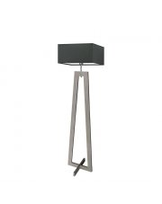 Drewniana lampa podłogowa do czytania JAWA
