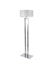 Lampa stojąca z jasnoszarym abażurem KALIFORNIA