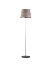 Czarna lampa podłogowa do czytania VASTO