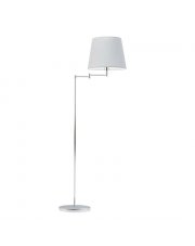 Elegancka lampa stojąca z regulowanym przegubem do czytania ASTI