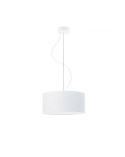 Biała lampa wisząca HAJFA fi - 30 cm