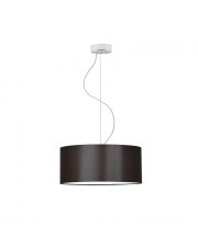 Lampa wisząca do kuchni nad stół HAJFA fi - 40 cm - kolor brązowy