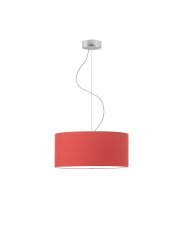 Sufitowe lampa wisząca HAJFA fi - 40 cm - kolor czerwony