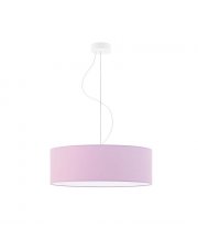 Lampa wisząca dla dzieci HAJFA fi - 50 cm - kolor jasny fioletowy