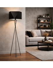 Nowoczesna lampa do salonu z włącznikiem nożnym DAKAR