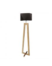 Lampa podłogowa drewniana BAKU