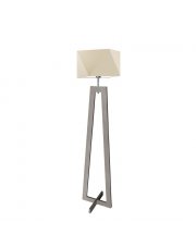 Lampa stojąca drewniana ręcznie robiona BAKU