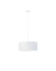 Biała lampa wisząca SINTRA fi - 40 cm - kolor biały