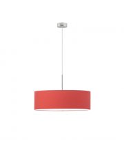 Lampa wisząca do pokoju SINTRA fi - 60 cm - kolor czerwony