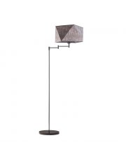 Lampa podłogowa do salonu z regulowanym ramieniem SANTIAGO