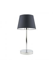 Chromowana lampka nocna do sypialni SIENA