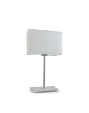 Lampa stołowa z abażurem AMALFI w stylu skandynawskim