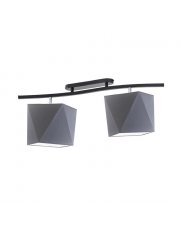 Skandynawska lampa sufitowa na belce CORONA z regulacją kąta padania światła