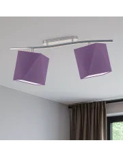 Nowoczesny plafon na belce z regulacją CORONA w stylu art deco