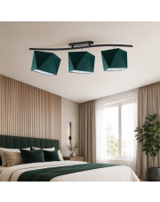 3-płomienny plafon do jadalni FARGO