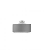 Szara lampa sufitowa w stylu skandynawskim WENECJA fi - 30 cm