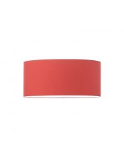 Geometryczna plafoniera w kolorze czerwonym DUBAJ fi - 30 cm