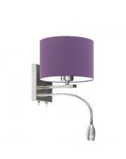 Lampa ścienna z podwójnym źródłem światła SENEGAL