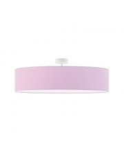 Designerska lampa sufitowa dla dzieci GRENADA  fi - 80 cm - kolor jasny fioletowy