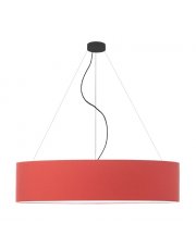 Lampa wisząca PORTO fi - 100 cm - kolor czerwony