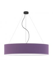 Nowoczesna lampa wisząca PORTO fi - 100 cm - kolor fioletowy
