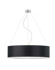 Czarna lampa wisząca PORTO fi - 80 cm - kolor czarny