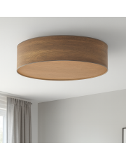 Duża 80 cm lampa sufitowa do sypialni w stylu skandynawskim MEDINA ECO fi - 80 cm