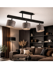 Drewniany 3-płomienny plafon do jadalni HOLLYWOOD