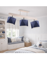 Nowoczesna lampa sufitowa z ruchomymi kloszami MIRAMAR