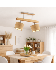 Drewniany plafon sufitowy nad stół EPIR ECO