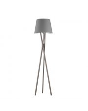 Drewniana lampa podłogowa w stylu skandynawskim ANDORA