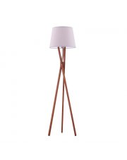 Lampa podłogowa drewniana tripod do pokoju dziecka ANDORA