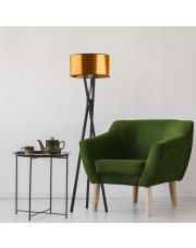 Loftowa lampa stojąca na trójnogu ELX MIRROR