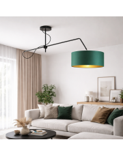 Regulowana lampa sufitowa nad stół RIO GOLD