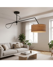 Lampa wisząca na regulowanym ramieniu RIO ECO biała