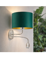 2-płomienny kinkiet ścienny do czytania CAPRI GOLD