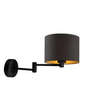 Kinkiet regulowany lampa ścienna LED przegubowy czarny BRAGE GOLD