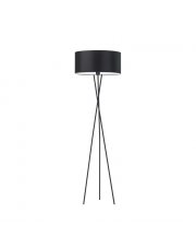 Czarna lampa stojąca na trójnogu w nowoczesnym stylu PARYŻ 