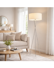 Klasyczna lampa stojąca na trzech nogach PARYŻ do salonu 