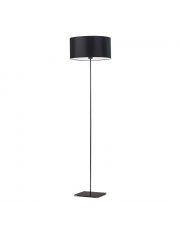 Czarna lampa podłogowa do sypialni SOFIA