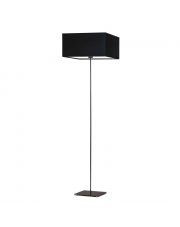 Czarna lampa stojąca do salonu PRAGA