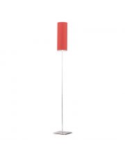 Minimalistyczna lampa podłogowa do sypialni FLORENCJA z abażurem w kształcie tuby