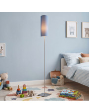 Błękitna lampa stojąca do pokoju dziecka FLORENCJA 