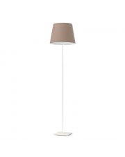 Beżowa lampa podłogowa do salonu PALERMO 