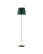 Lampa stojąca do salonu butelkowa zieleń PALERMO 