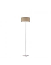 Lampa podłogowa z beżowym abażurem MEKSYK